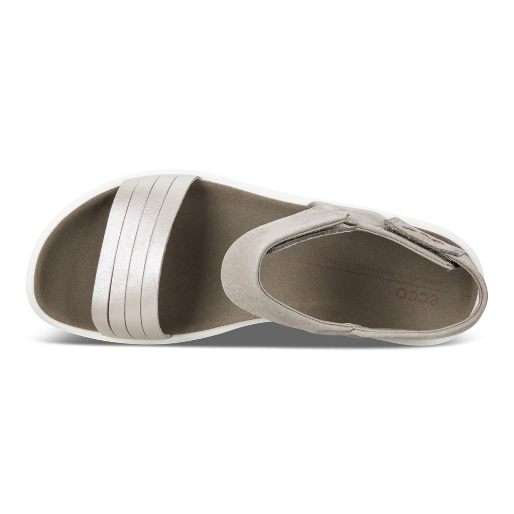 Sandalias Mujer - ECCO Flowt Flat - Grises - NDX476953